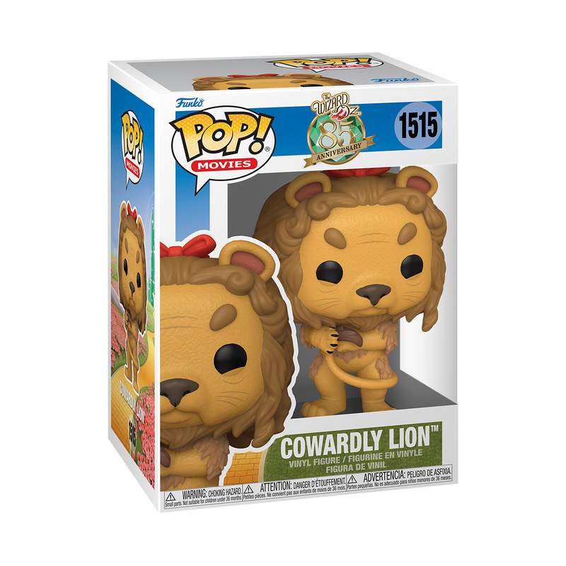 Cowardly Lion The Wizard of Oz Funko Pop! Movies Vinyl Figure Common + Chase Bundle