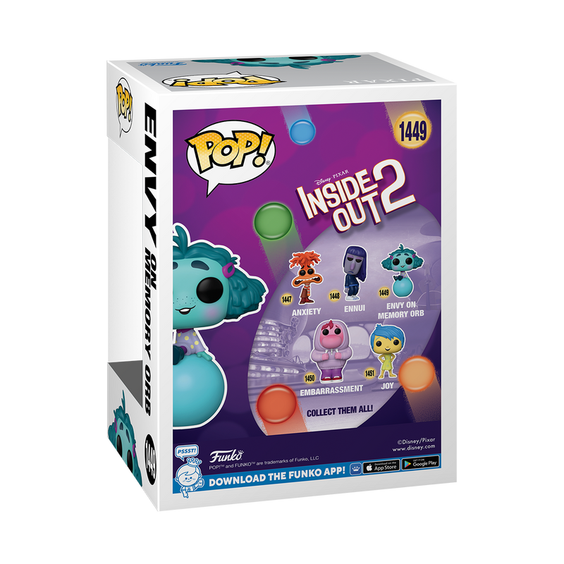 Envy Inside Out 2 Funko Pop! Disney Vinyl Figure