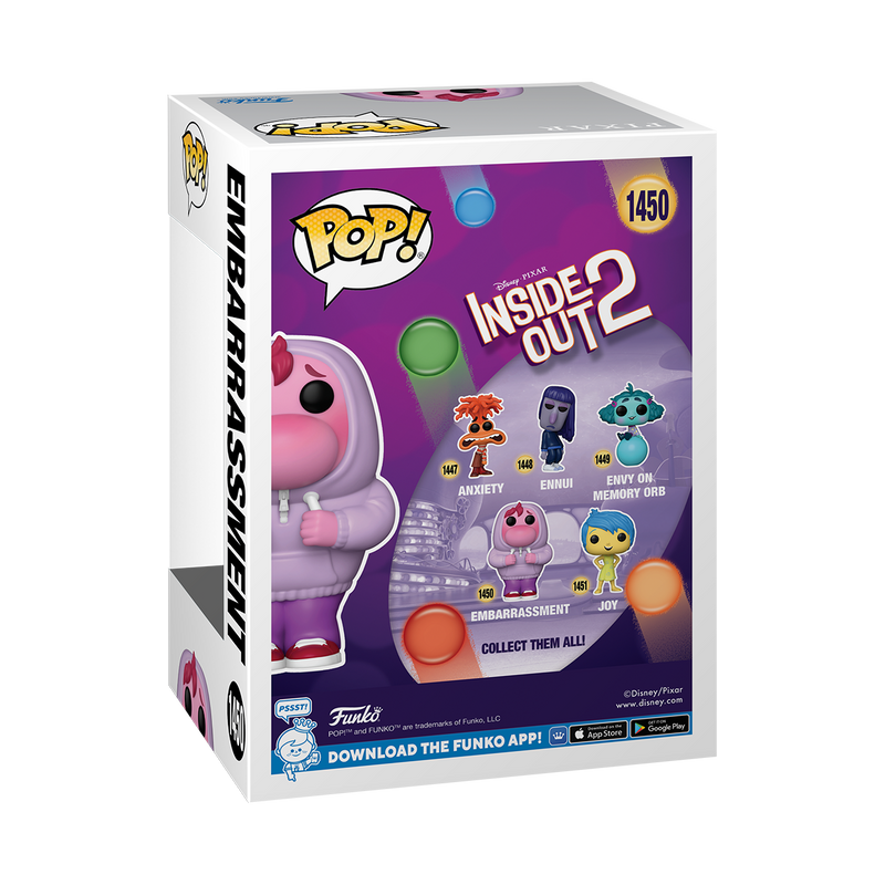 Embarrassment Inside Out 2 Funko Pop! Disney Vinyl Figure