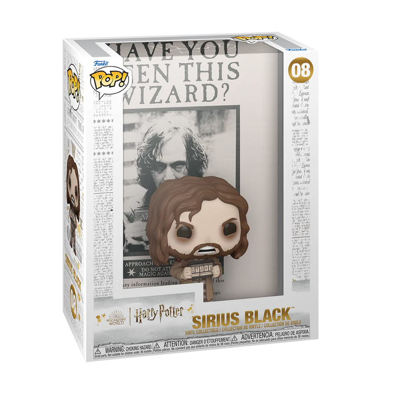 Sirius Black Harry Potter Funko Pop! Poster Cover Vinyl Figure