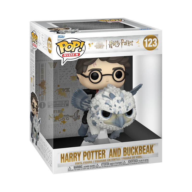 Harry Potter riding Buckbeak Funko Pop! Rides Vinyl Figure