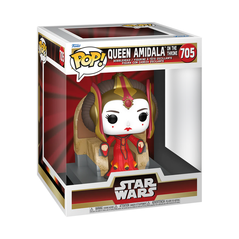 Queen Amidala on Throne The Phantom Menace Funko Pop! Star Wars Vinyl Figure