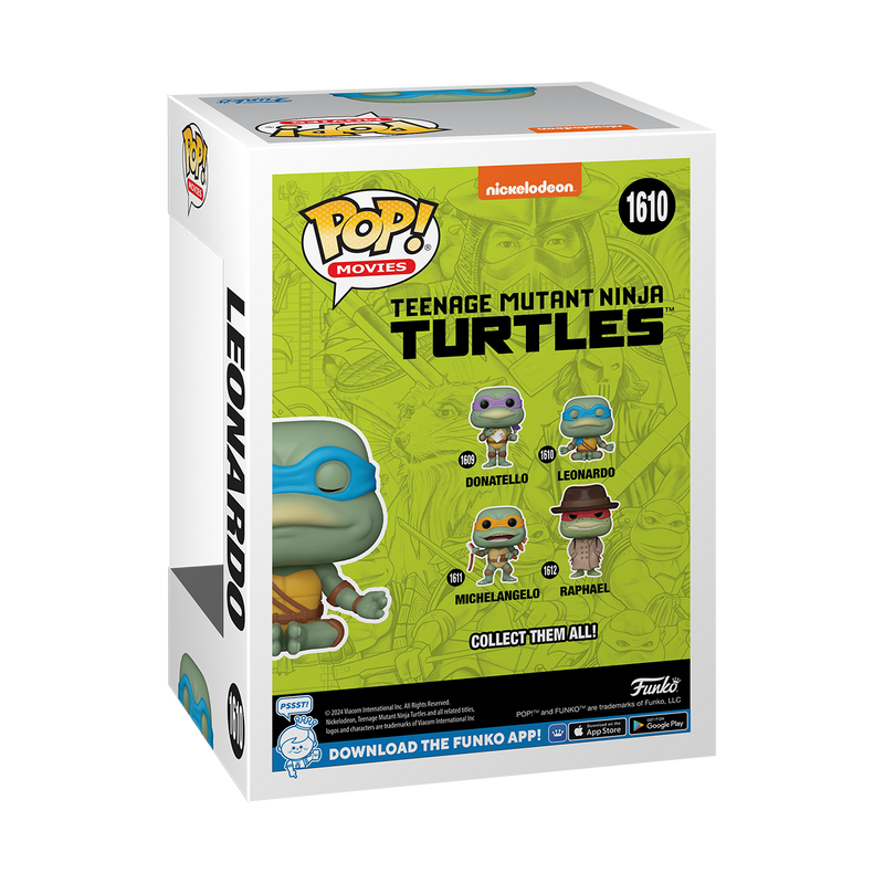 Leonardo (Meditating) Teenage Mutant Ninja Turtles Funko Pop! Movies Vinyl Figure