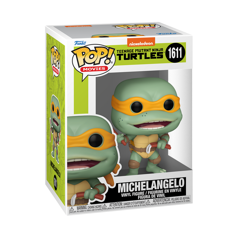 Michelangelo (with Nunchucks) Teenage Mutant Ninja Turtles Funko Pop! Movies Vinyl Figure