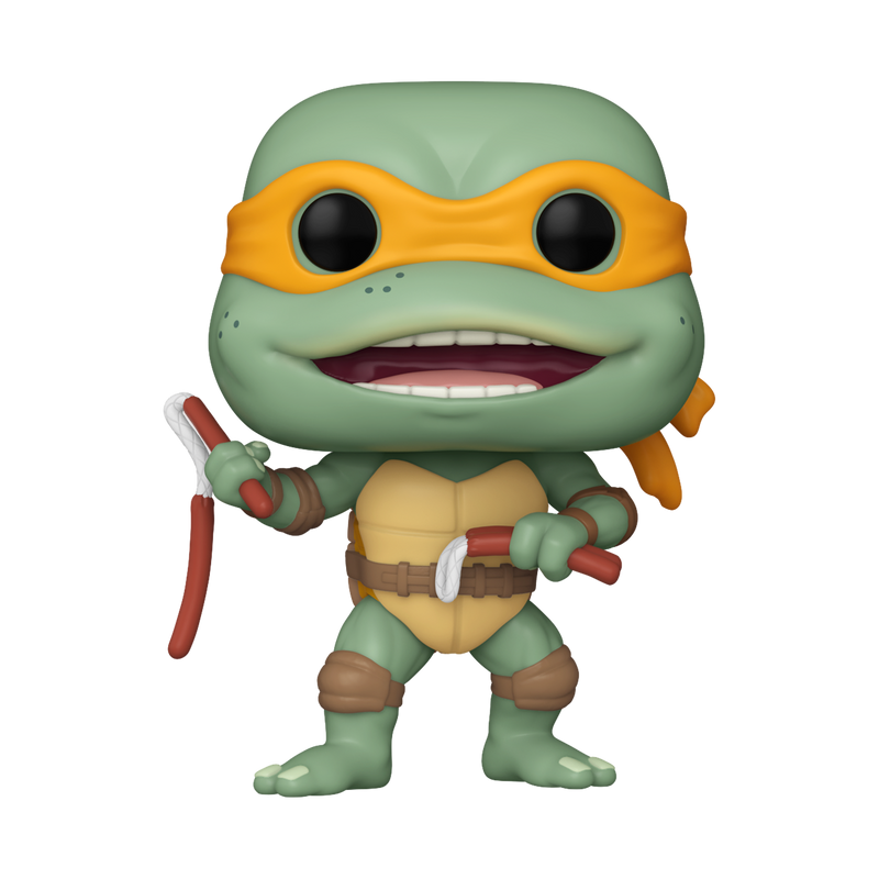 Michelangelo (with Nunchucks) Teenage Mutant Ninja Turtles Funko Pop! Movies Vinyl Figure