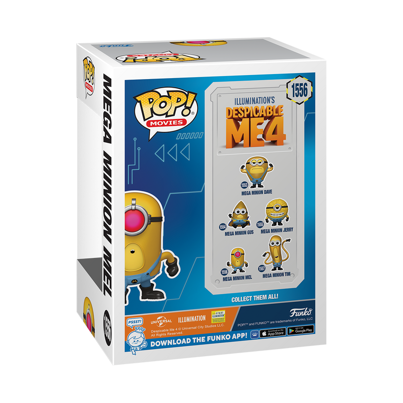 Mega Minion Mel Despicable Me 4 Funko Pop! Movies Vinyl Figure