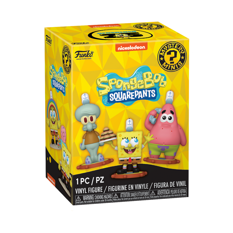 SpongeBob Squarepants Funko Mystery Minis Vinyl Figure Case of 12