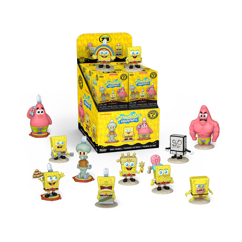 SpongeBob Squarepants Funko Mystery Minis Vinyl Figure Case of 12