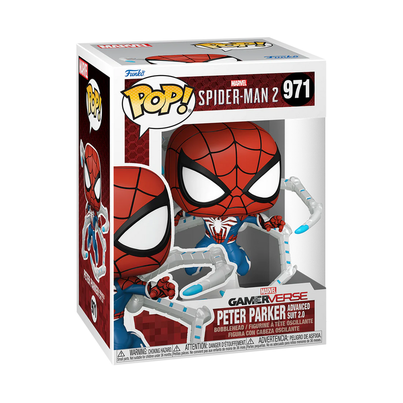 Peter Parker Spider-Man 2 Funko Pop! Games Vinyl Figure