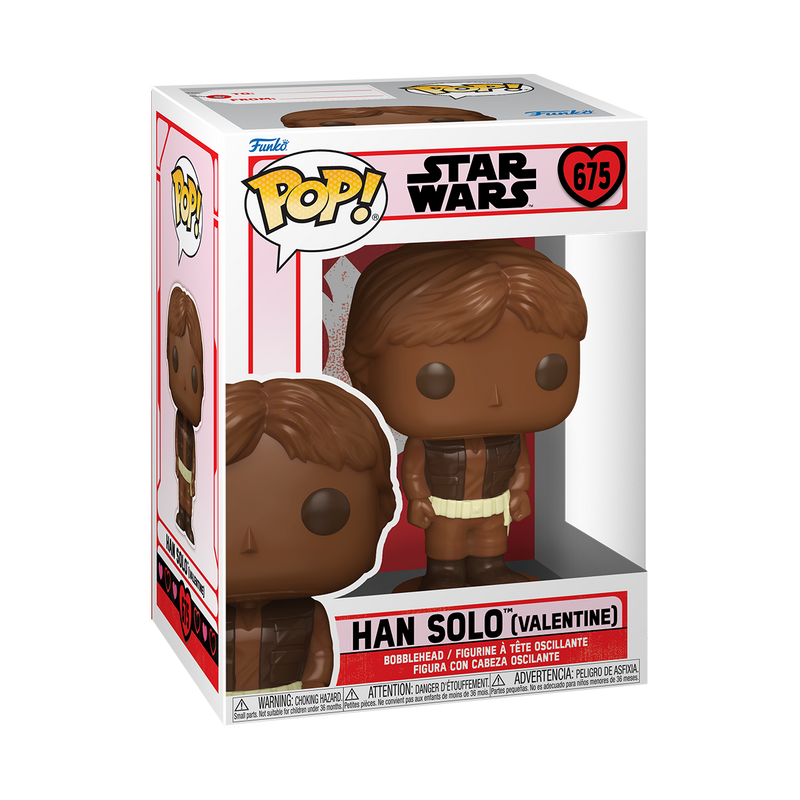 Han Solo (Chocolate) Valentines Funko Pop! Star Wars Vinyl Figure