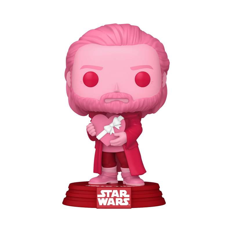 Obi-Wan Kenobi Valentines Funko Pop! Star Wars Vinyl Figure