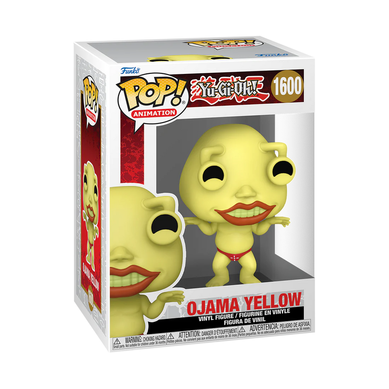 Ojama Yellow Yu-Gi-Oh Funko Pop! Animation Vinyl Figure