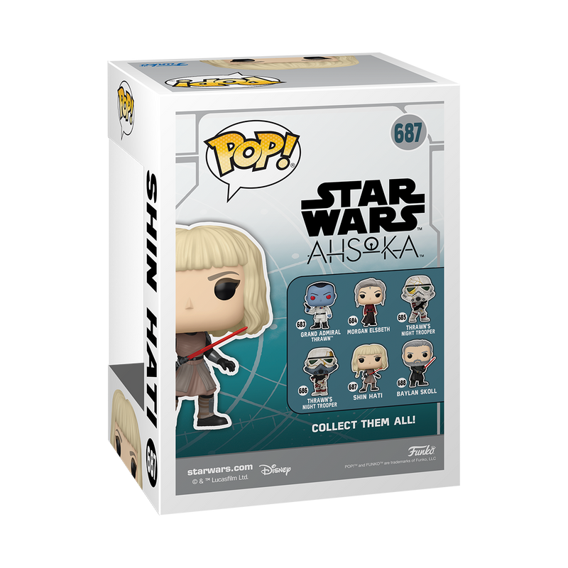 Shin Hati Ahsoka Funko Pop! Star Wars Vinyl Figure