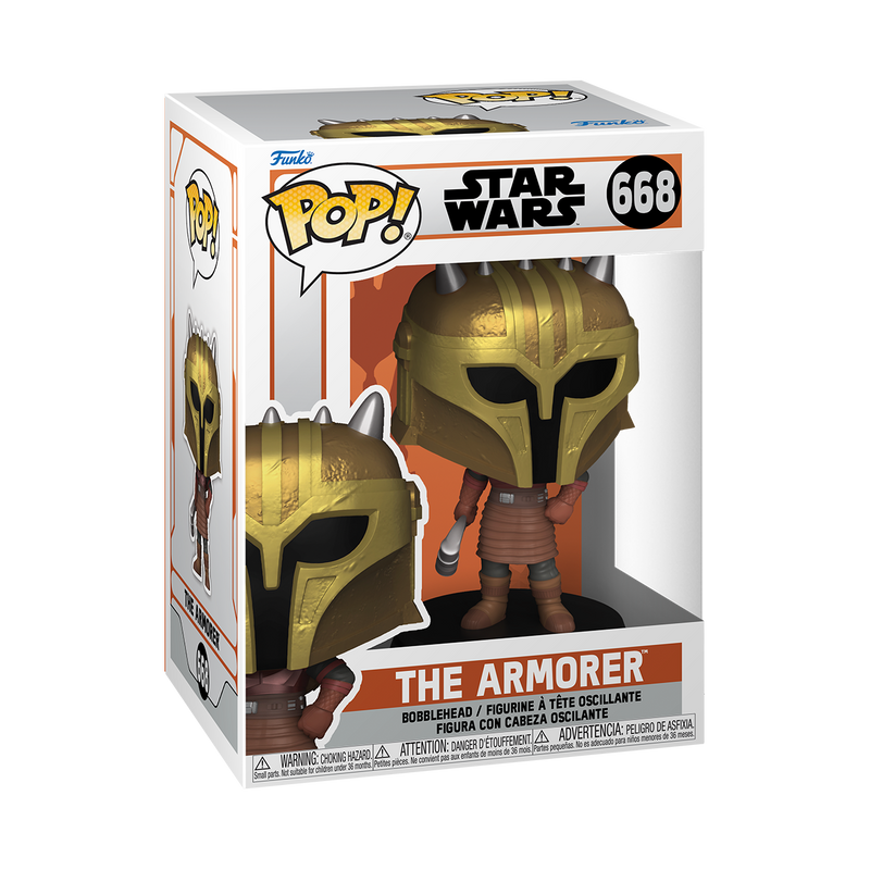 The Armorer The Mandalorian Funko Pop! Star Wars Vinyl Figure