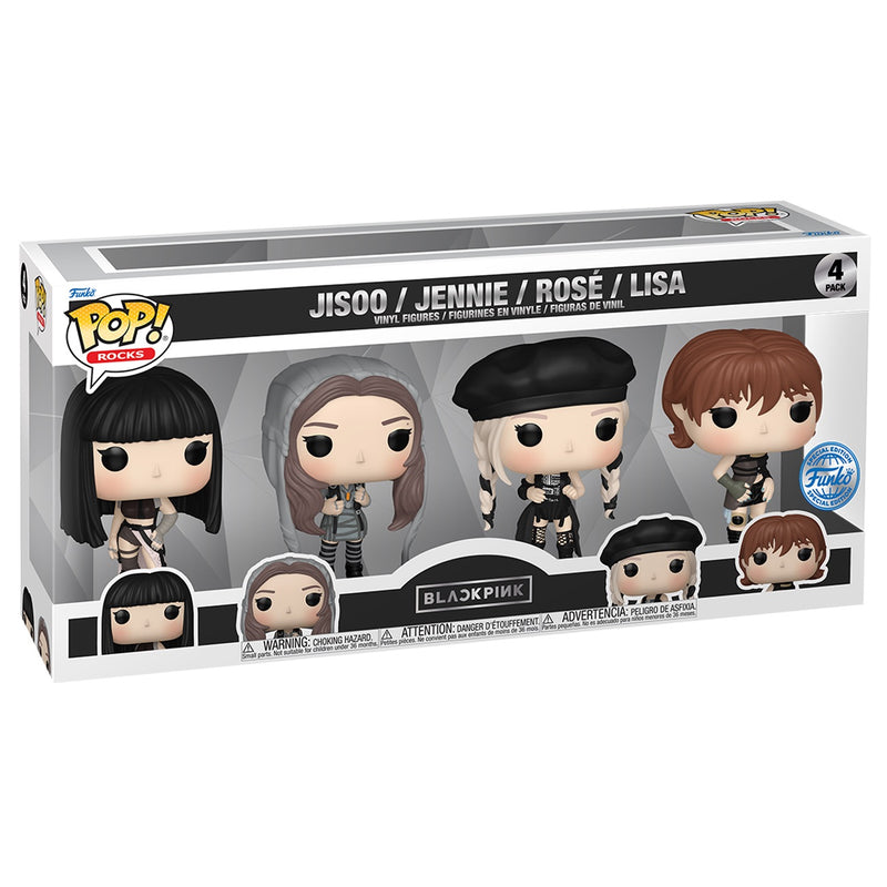BlackPink Funko Pop set of 4. JENNIE JISOO LISA ROSE *NEW