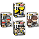 Wolverine 50th Anniversary Funko Pop! Marvel Vinyl Figure Bundle of 4