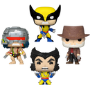 Wolverine 50th Anniversary Funko Pop! Marvel Vinyl Figure Bundle of 4
