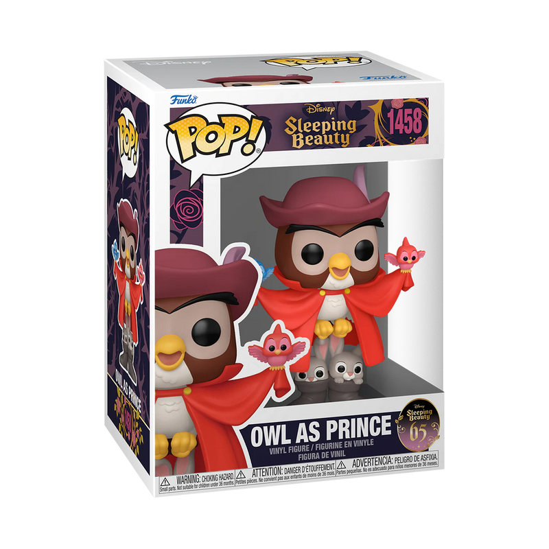 Owl as Prince Sleeping Beauty Funko Pop! Disney Vinyl Figure