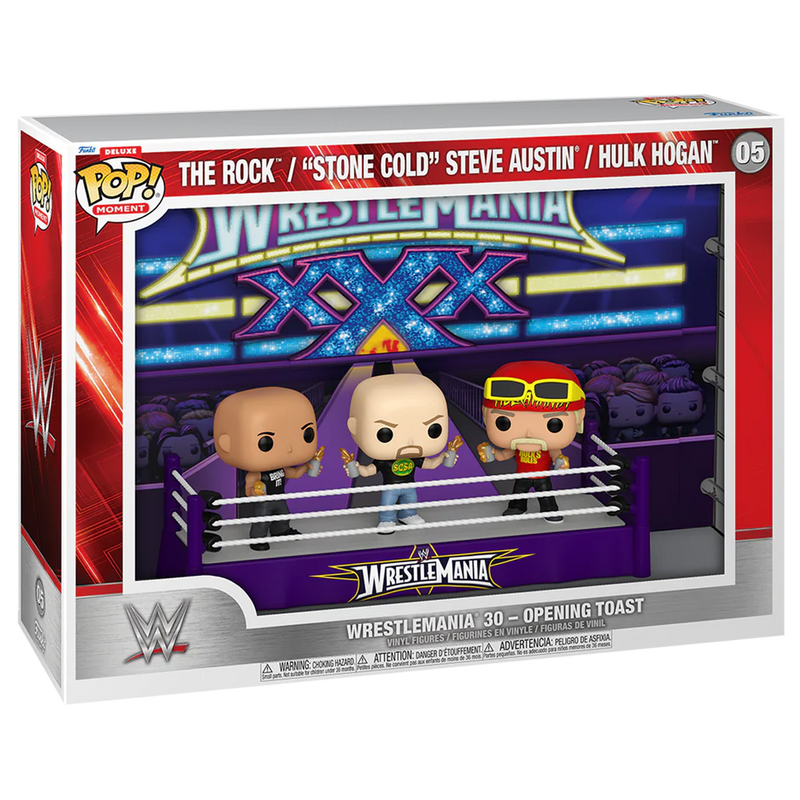 Wrestlemania 30 (Opening Toast) WWE Funko Pop! Moment Vinyl Figure