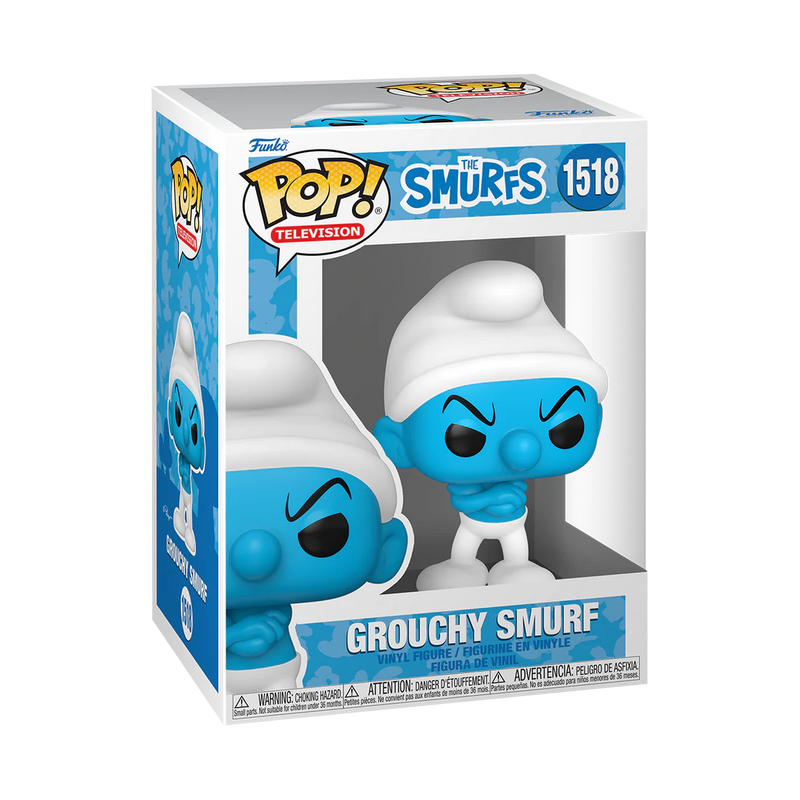 Grouchy Smurf The Smurfs Funko Pop! TV Vinyl Figure