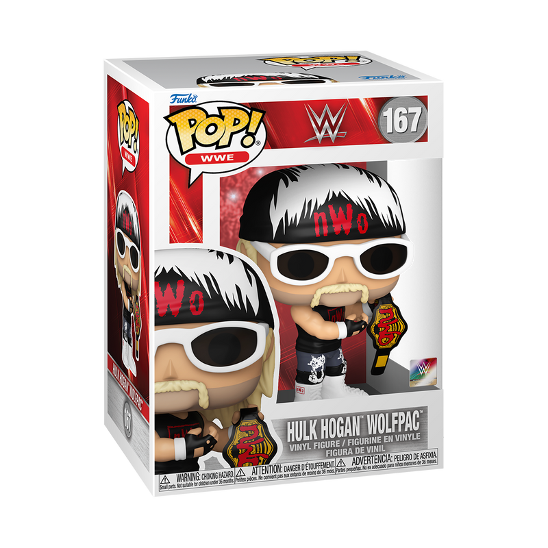 Hulk Hogan (Wolfpac) Funko Pop! WWE Vinyl Figure