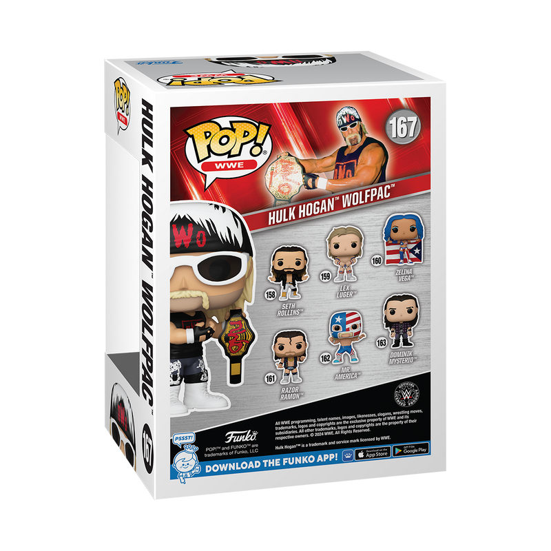 Hulk Hogan (Wolfpac) Funko Pop! WWE Vinyl Figure