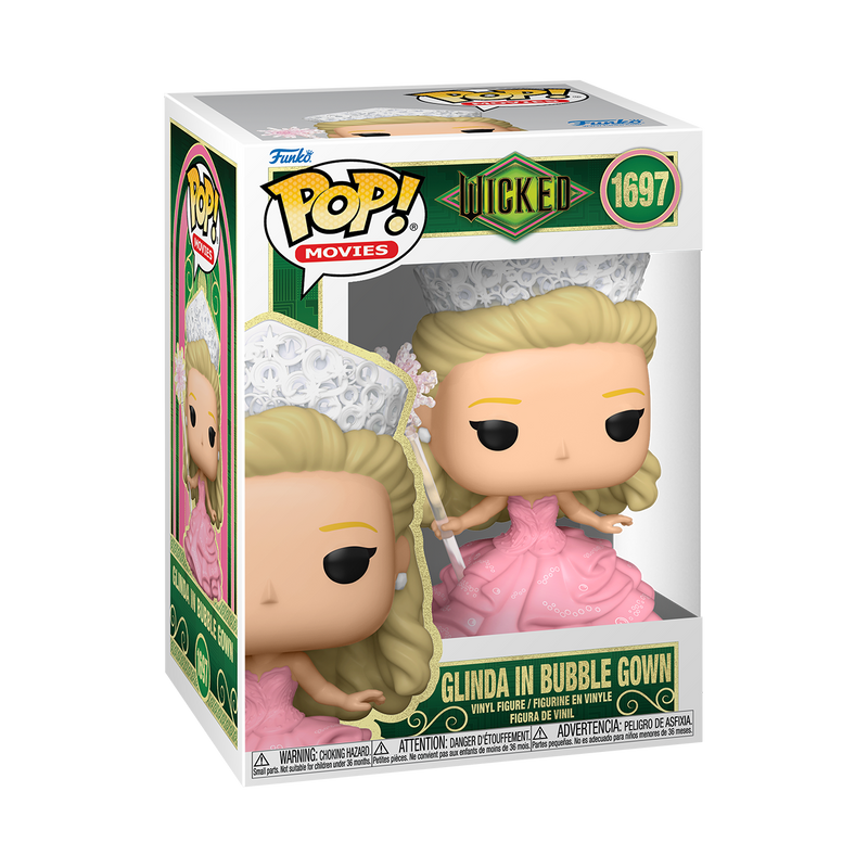 Glinda (Bubble Gown) Wicked Funko Pop! Movies Vinyl Figure