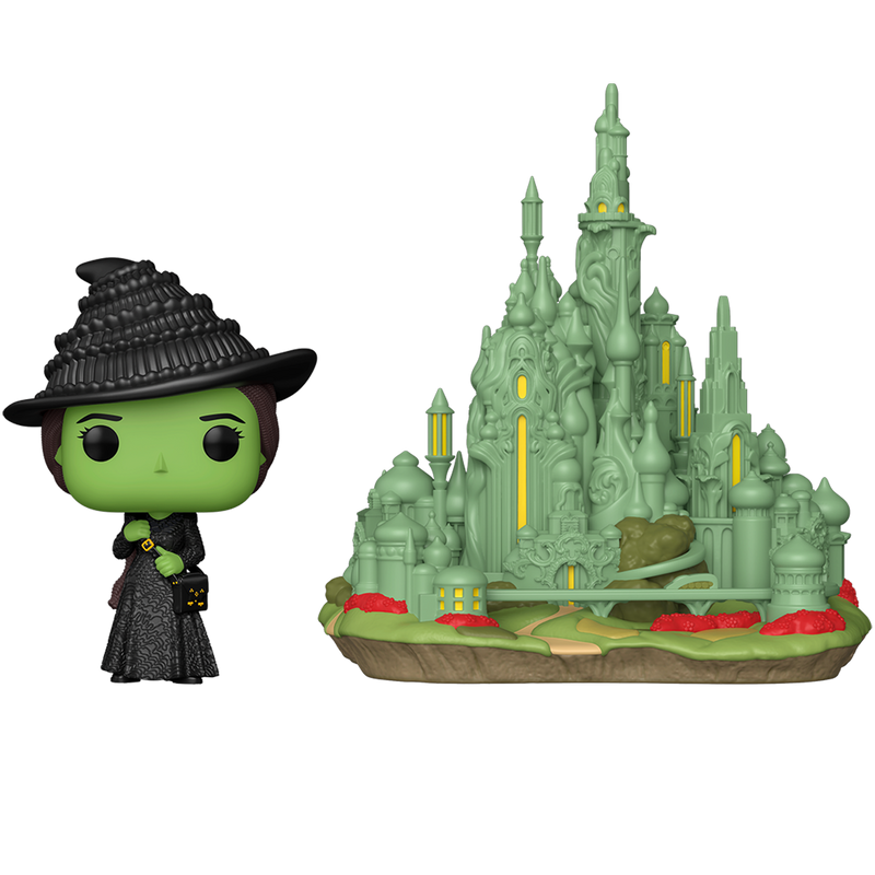 Elphaba with the Emerald City Wicked Funko Pop! Town Vinyl Figure