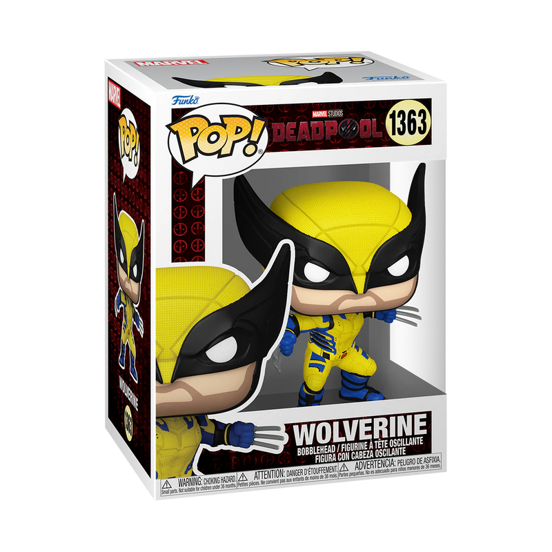 Wolverine Deadpool & Wolverine Funko Pop! Marvel Vinyl Figure