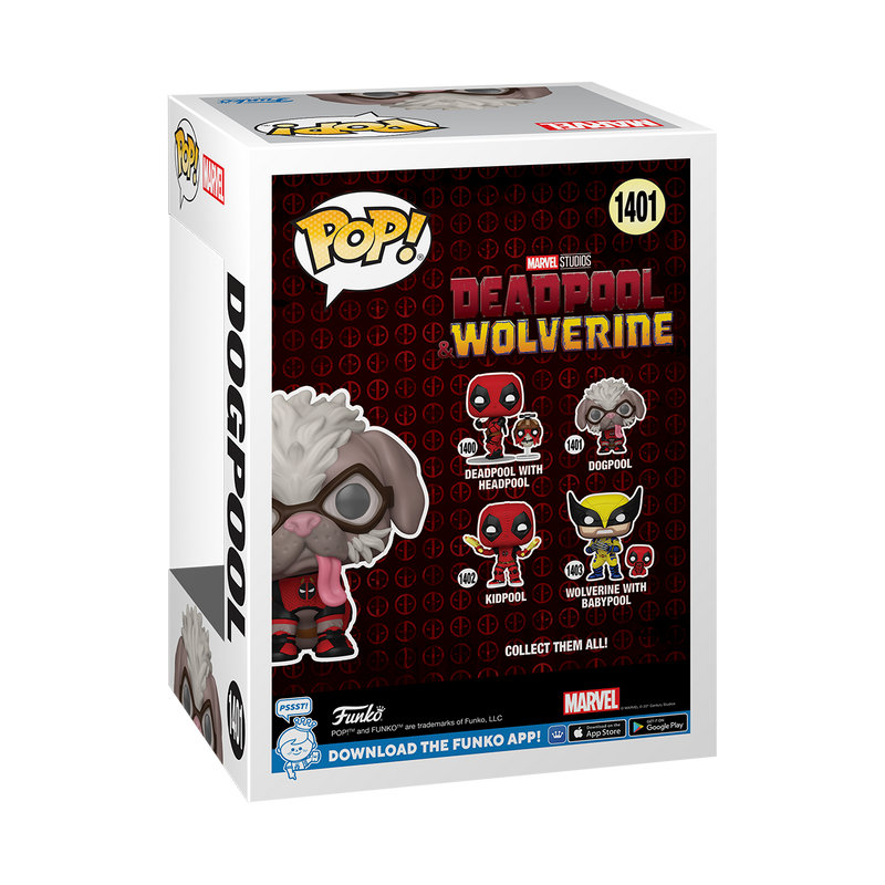 Dogpool Deadpool & Wolverine Funko Pop! Marvel Vinyl Figure