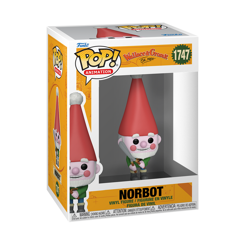 Norbot Wallace & Gromit Funko Pop! Animation Vinyl Figure