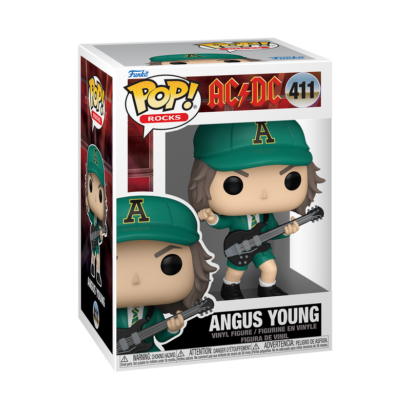 Angus Young (Green Outfit) AC/DC Funko Pop! Rocks Vinyl Figure