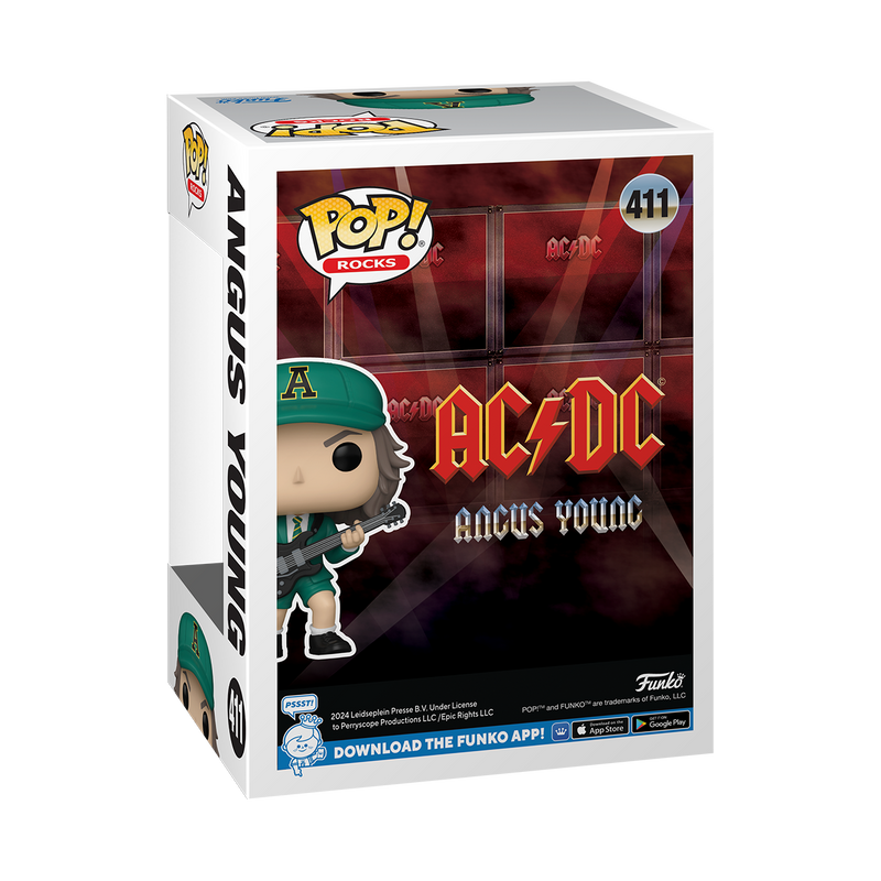 Angus Young (Green Outfit) AC/DC Funko Pop! Rocks Vinyl Figure