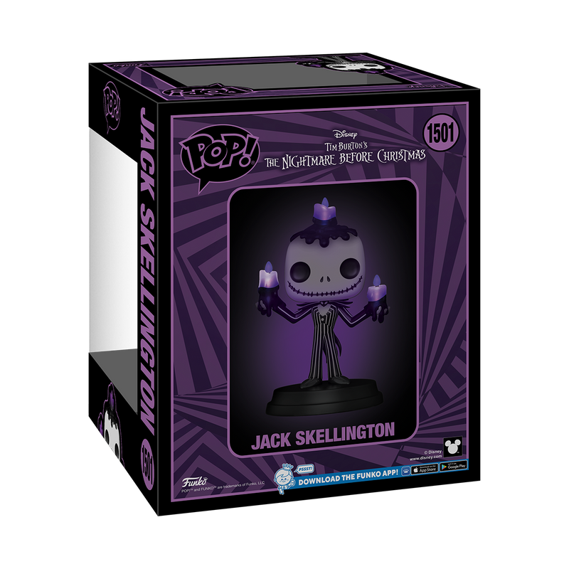 6" Jack Skellington (Lights Up) Halloween TNBC Funko Pop! Disney Vinyl Figure