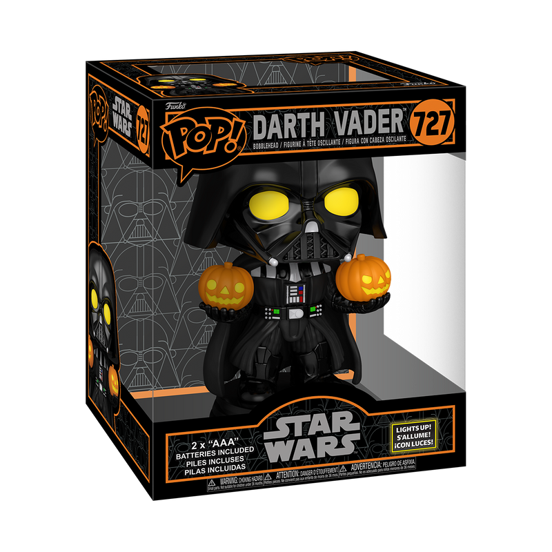 6" Darth Vader (Lights Up) Halloween Funko Pop! Star Wars Vinyl Figure