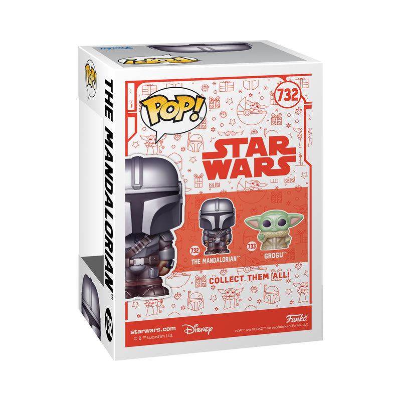 The Mandalorian (Holiday) Funko Pop! Star Wars Vinyl Figure