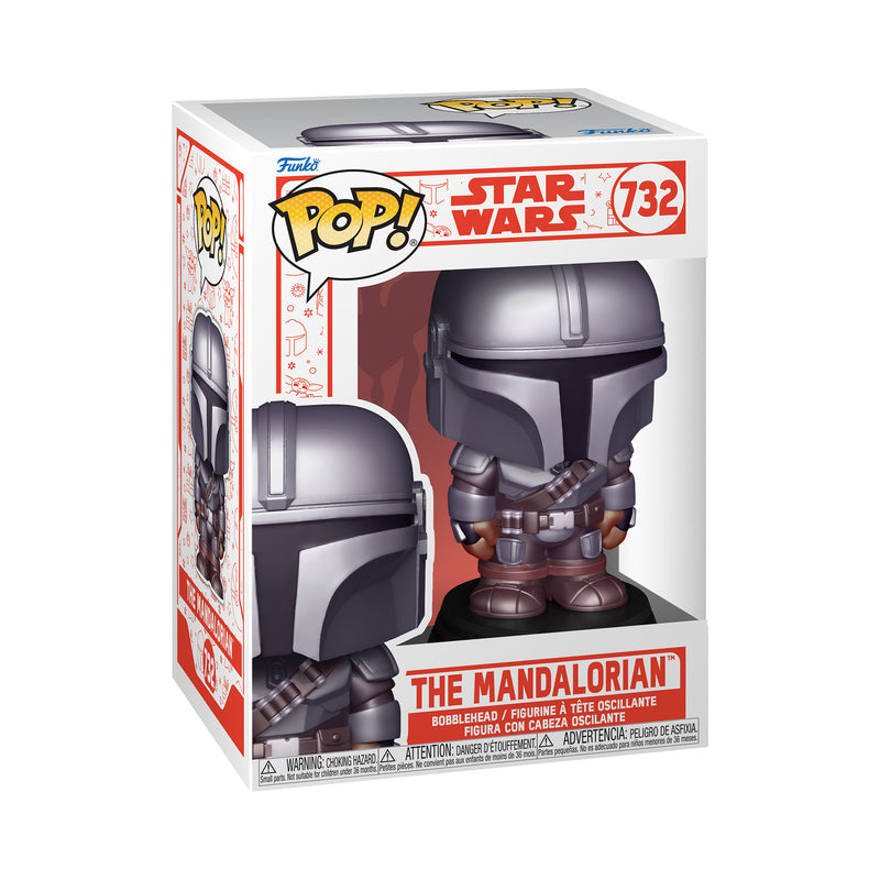 The Mandalorian (Holiday) Funko Pop! Star Wars Vinyl Figure