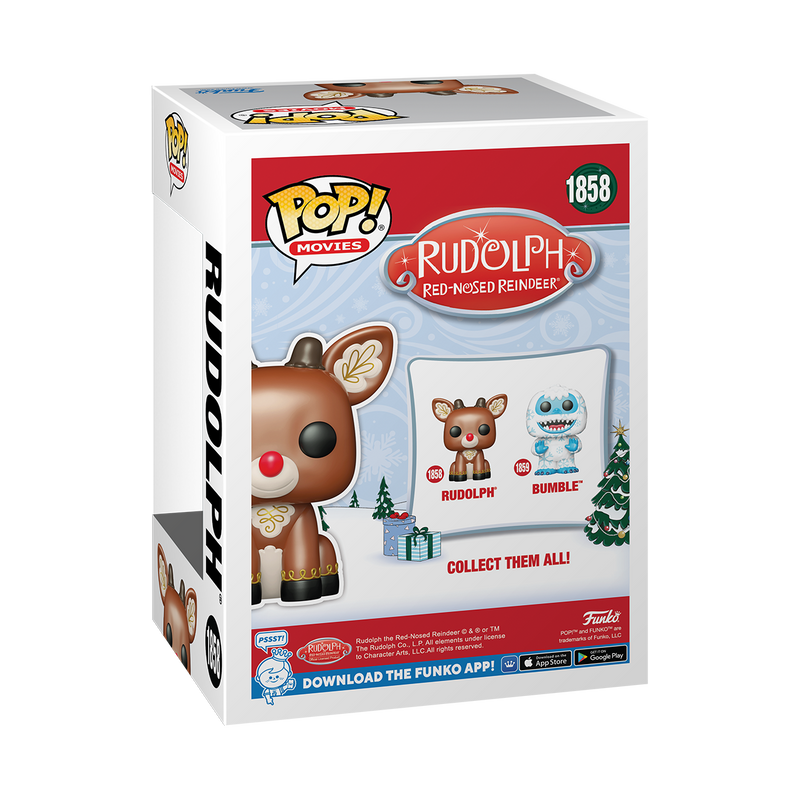 Rudolph The Red-Nosed Reindeer (Holiday) Funko Pop! Movies Vinyl Figure