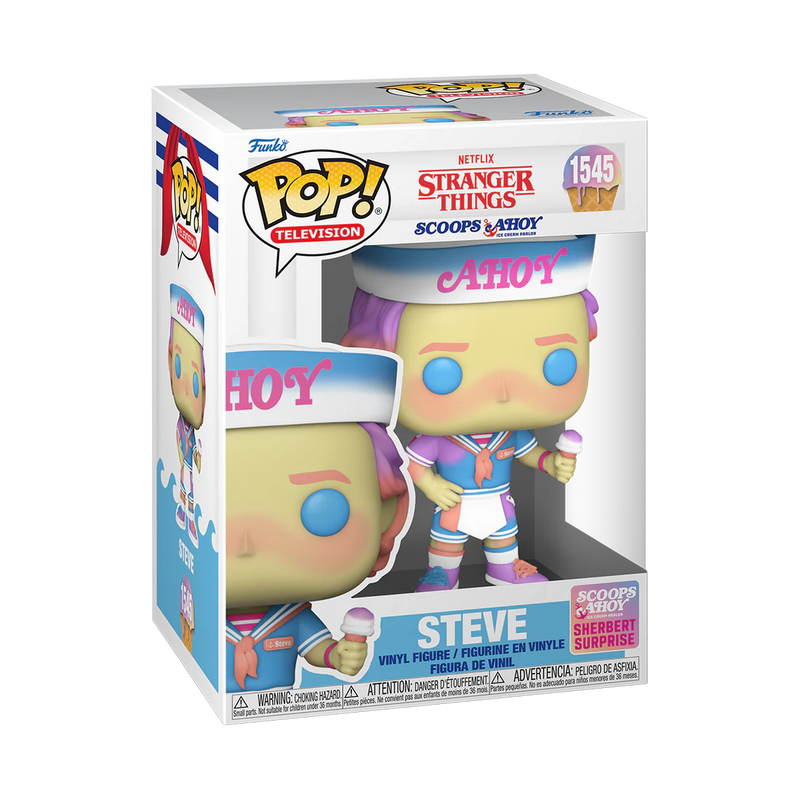 Steve (Scoops Ahoy) Stranger Things Funko Pop! TV Vinyl Figure