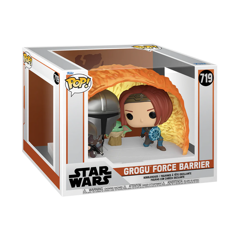 Grogu Force Barrier The Mandalorian Funko Pop! Star Wars Vinyl Figure