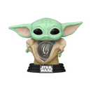 Din Grogu with Armor The Mandalorian Funko Pop! Star Wars Vinyl Figure
