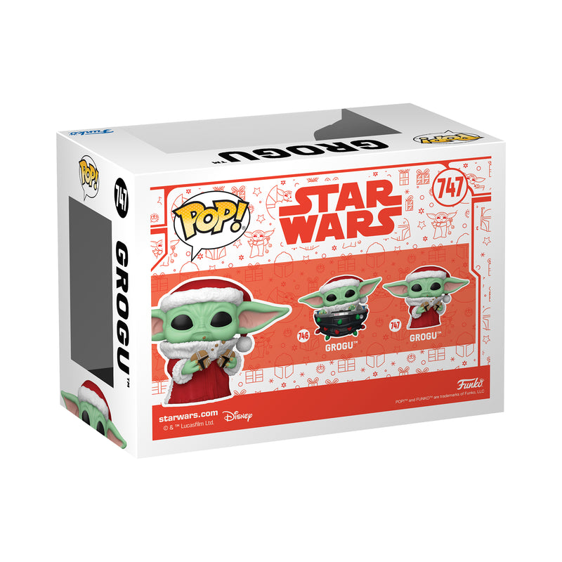 Santa Grogu (Holiday) Funko Pop! Star Wars Vinyl Figure