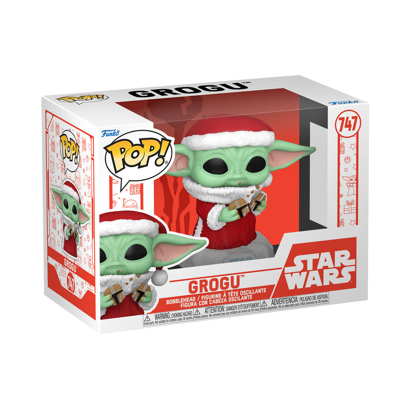 Santa Grogu (Holiday) Funko Pop! Star Wars Vinyl Figure