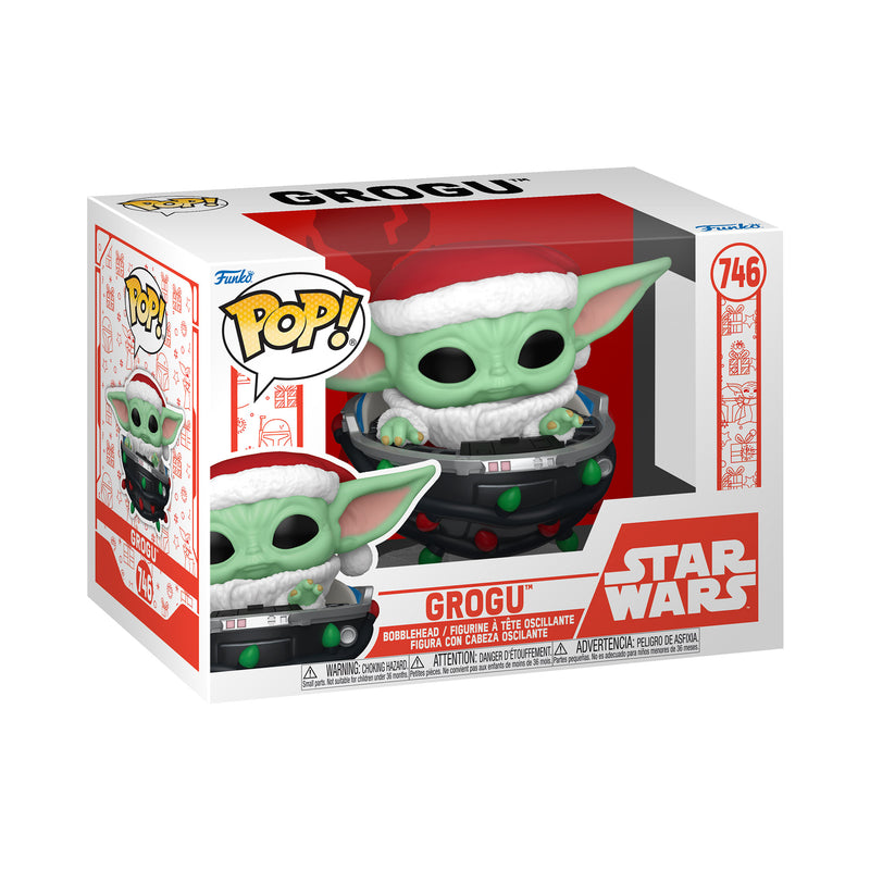 Grogu in Pram (Holiday) Funko Pop! Star Wars Vinyl Figure