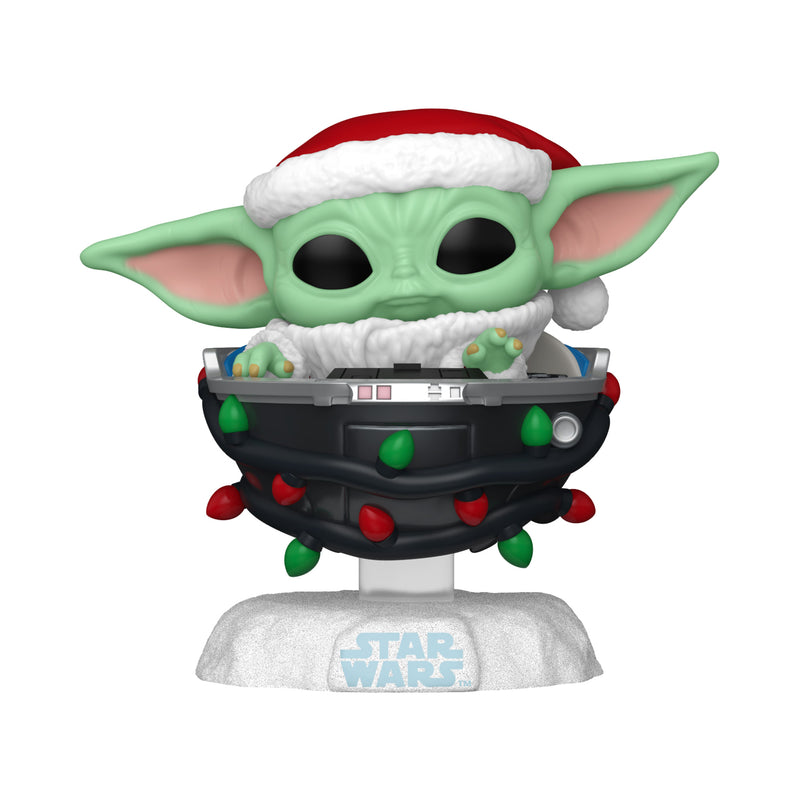 Grogu in Pram (Holiday) Funko Pop! Star Wars Vinyl Figure