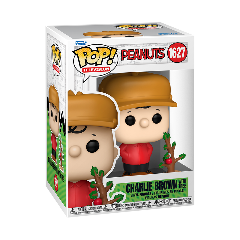 Charlie Brown with Tree Peanuts Funko Pop! TV Vinyl Figure