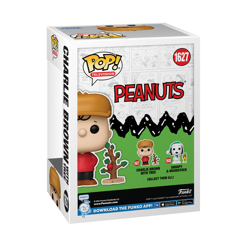 Charlie Brown with Tree Peanuts Funko Pop! TV Vinyl Figure