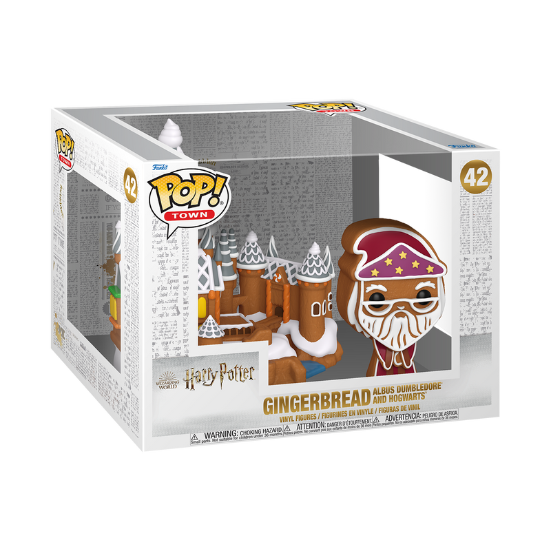 Dumbledore with Hogwarts (Gingerbread) Funko Pop! Harry Potter Vinyl Figure