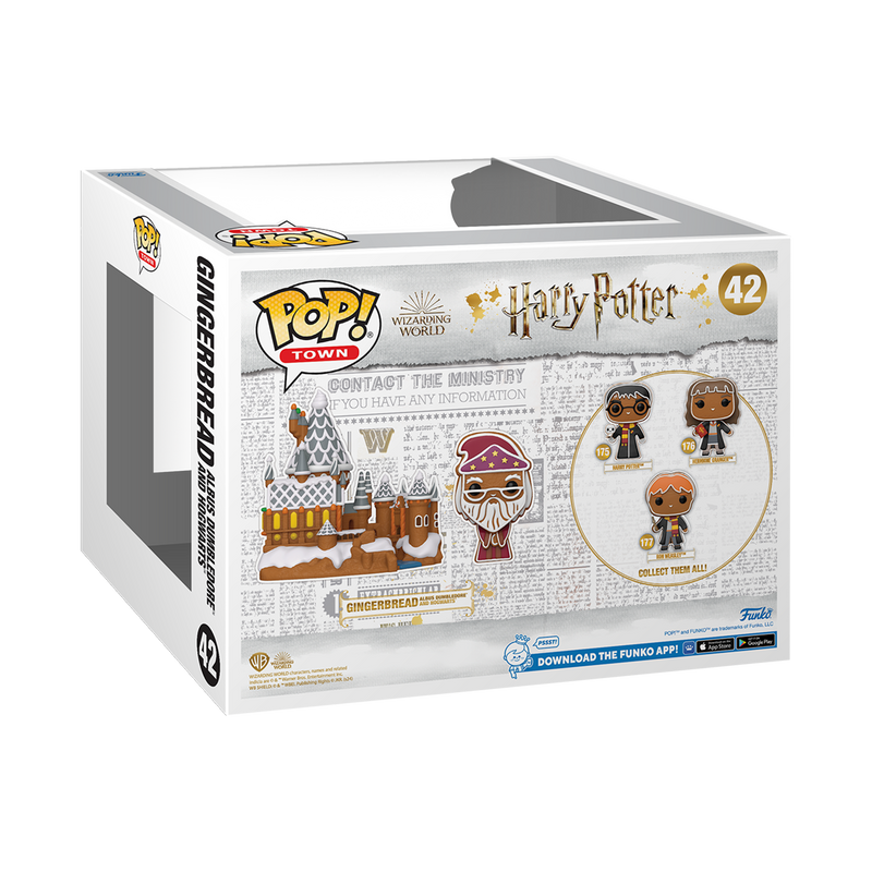 Dumbledore with Hogwarts (Gingerbread) Funko Pop! Harry Potter Vinyl Figure