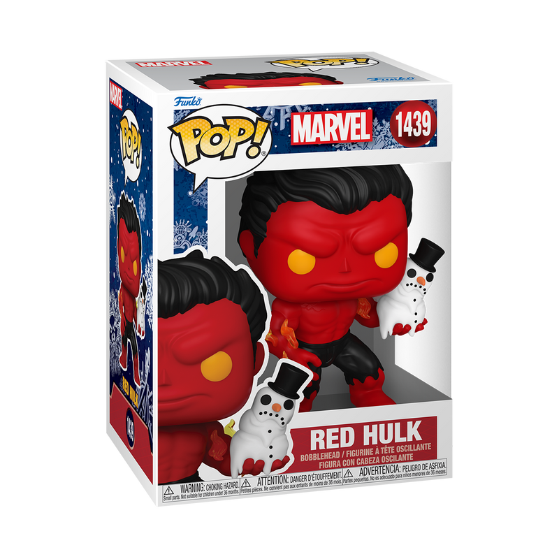 Red Hulk (Holiday) Funko Pop! Marvel Vinyl Figure